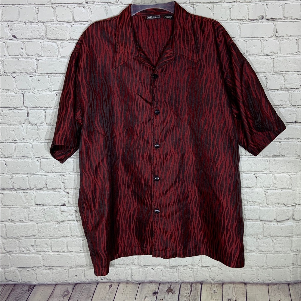 Men’s Hoax short sleeve brand causal button up XL